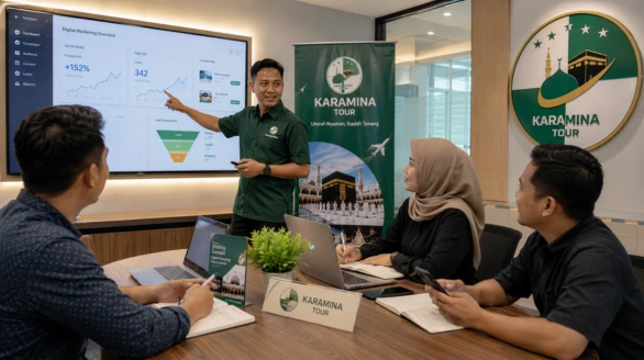 Bonus Kelas Digital Marketing Kemitraan Karamina Tour
